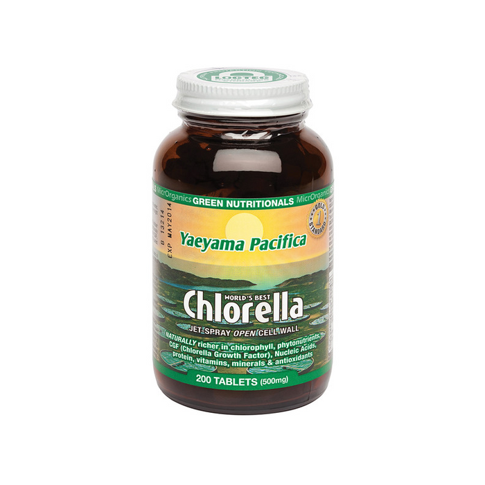 Yaeyama Pacifica Chlorella Tablets by MicrOrganics Green Nutritionals