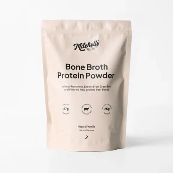 Bone Broth Protein Powder by Mitchells Nutrition