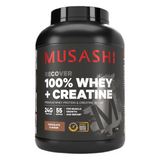 100% Whey + Creatine by Musashi