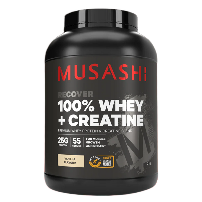 100% Whey + Creatine by Musashi
