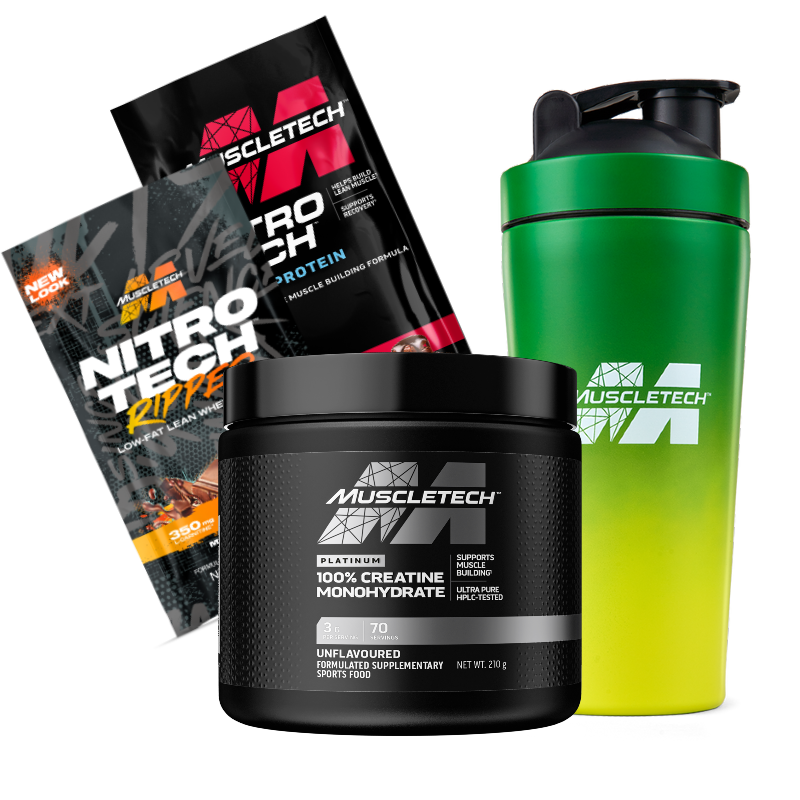 Free Gift - MuscleTech Creatine + Shaker + Samples (Online Only)