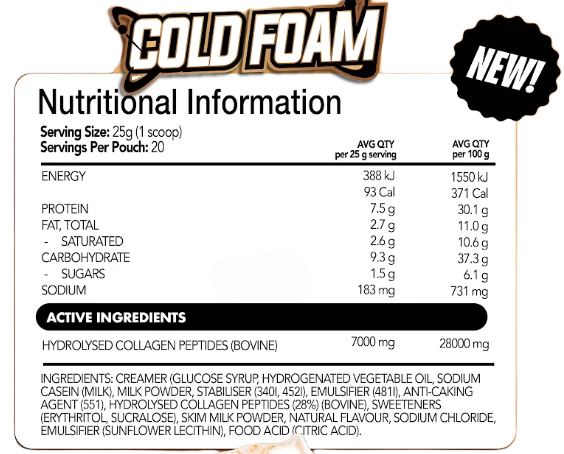 Cold Foam Collagen by Nexus