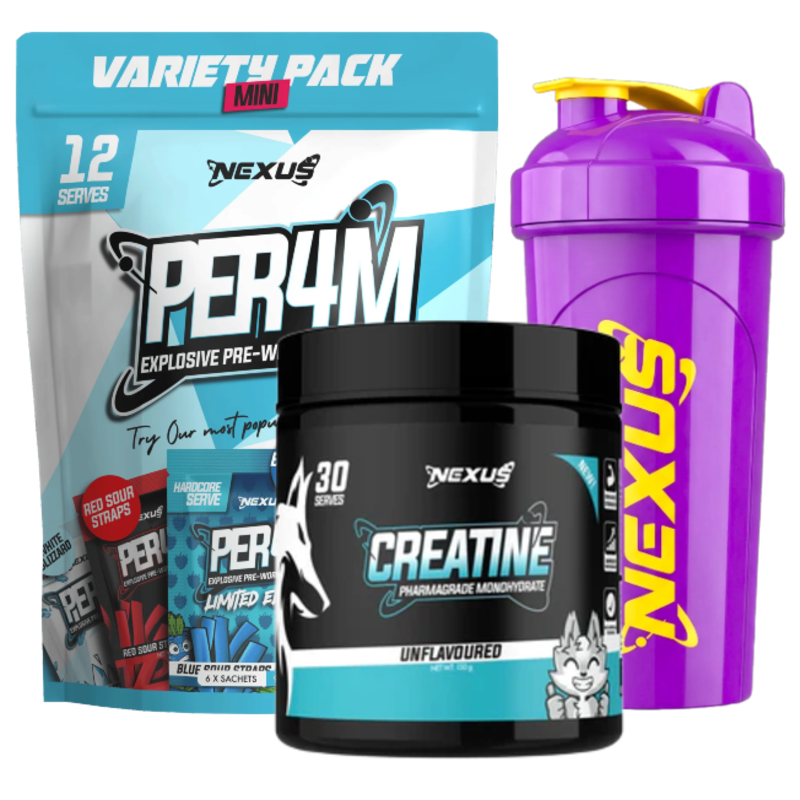 Free Gift - Per4m Variety Pack + Shaker + Creatine (Online Only)