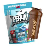 Free Gift - Nexus Per4m Variety Pack + Shaker (Random Colour)