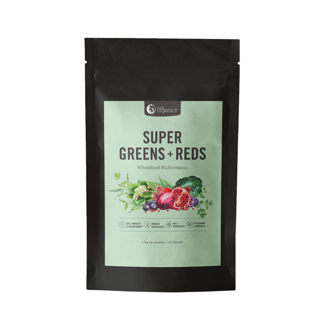 Super Greens + Reds by Nutra Organics – Supplement Mart