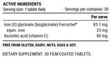 Iron Advanced + C by Pillar Performance