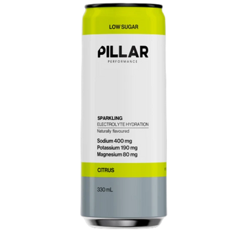 Sparkling Electrolyte Hydration RTD by Pillar Performance