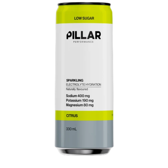 Sparkling Electrolyte Hydration RTD by Pillar Performance