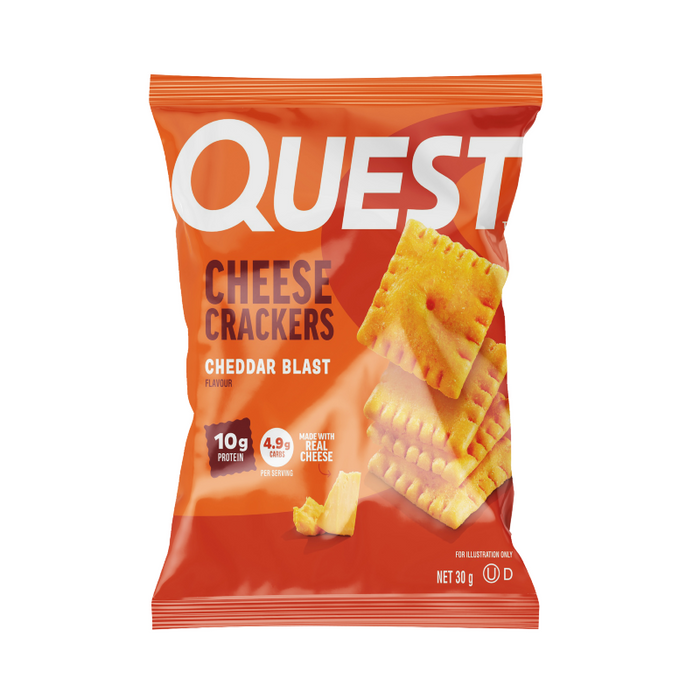 Protein Cheese Crackers by Quest
