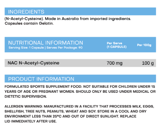 NAC Capsules by SBN
