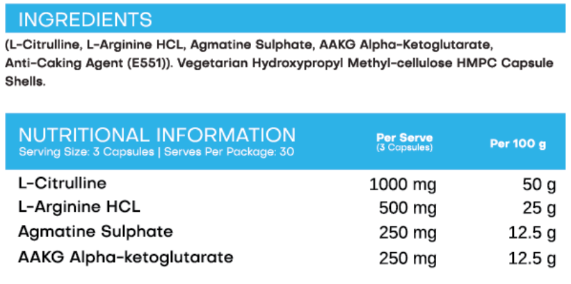 Nitric Oxide Capsules by SBN