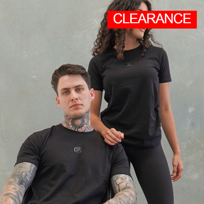 Womens Black on Black T-Shirt by Supplement Mart