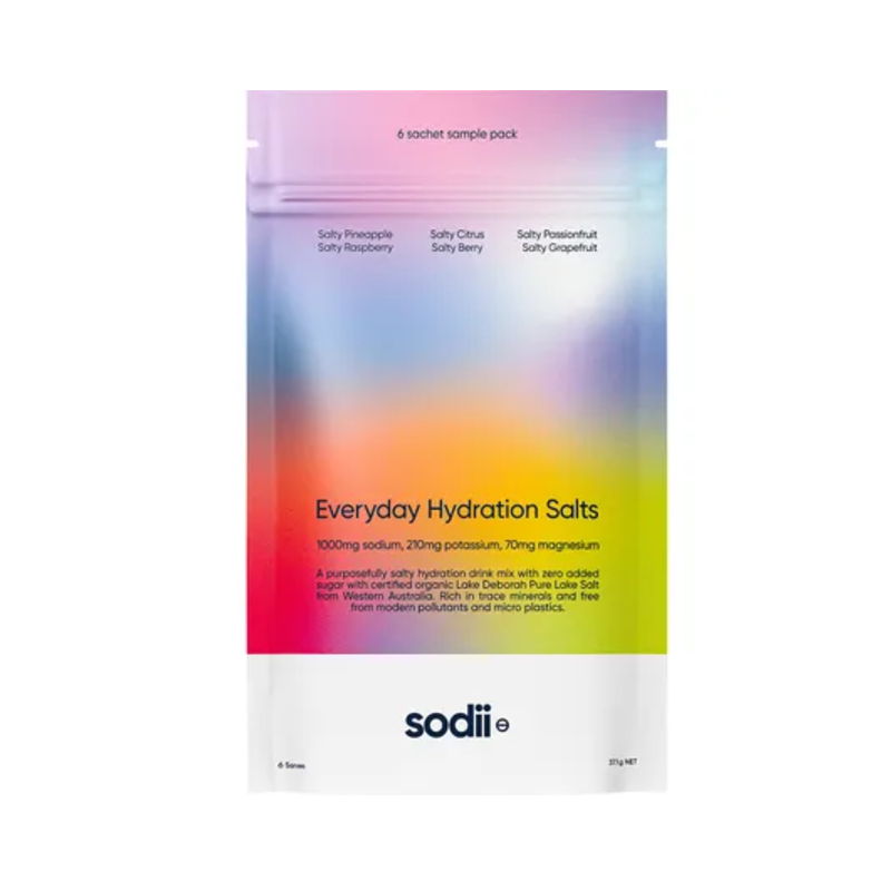 Everyday Hydration Salts Sachets by Sodii