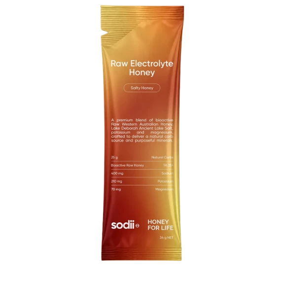 Raw Electrolyte Honey Gel by Sodii