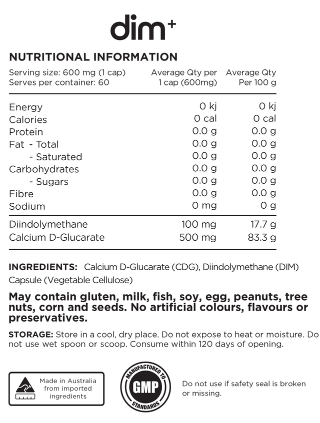 DIM+ by Switch Nutrition – Supplement Mart