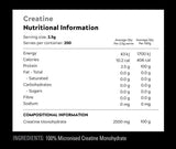 Creatine Monohydrate by Switch Nutrition