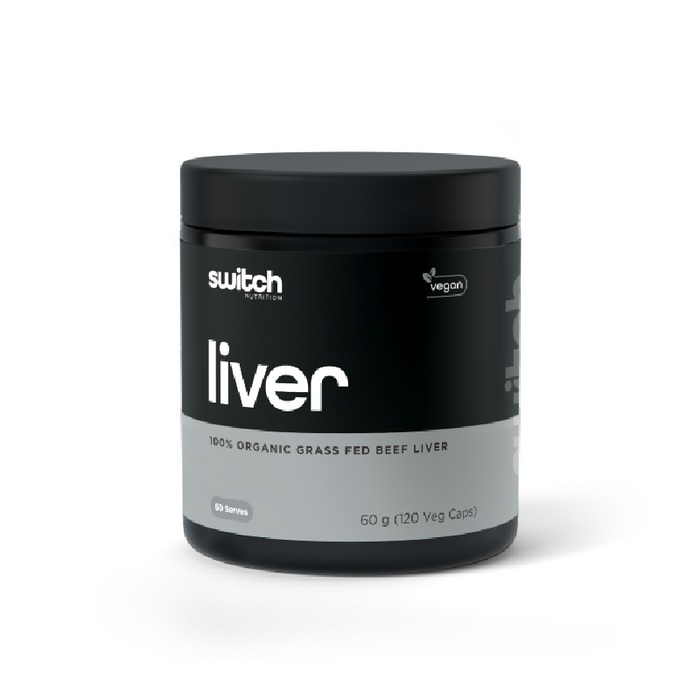 Grass Fed Beef Liver by Switch Nutrition