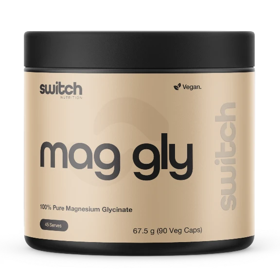 Mag Gly (Magnesium Glycinate) by Switch Nutrition
