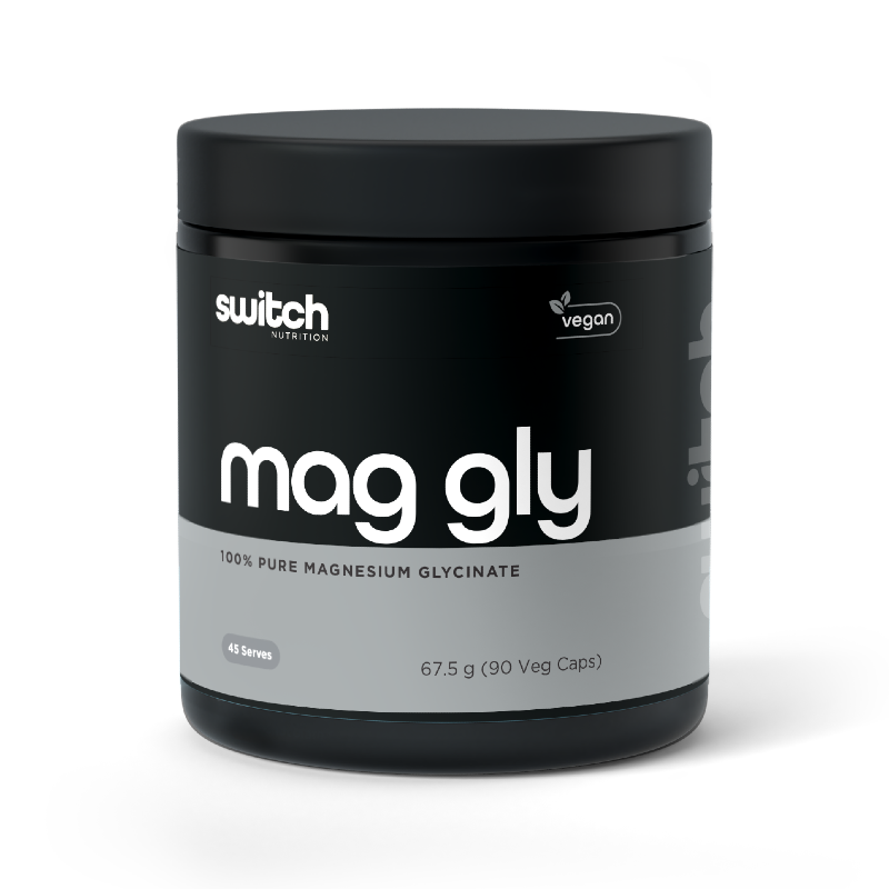 Mag Gly Magnesiun Glycinate by Switch Nutrition Australia