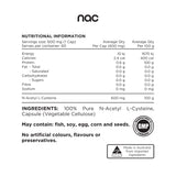 NAC Capsules by Switch Nutrition