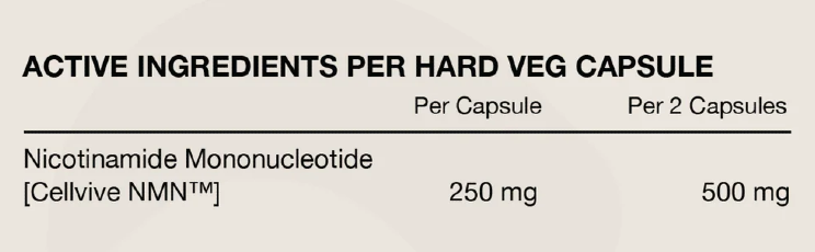 NMN Capsules by Switch Nutrition