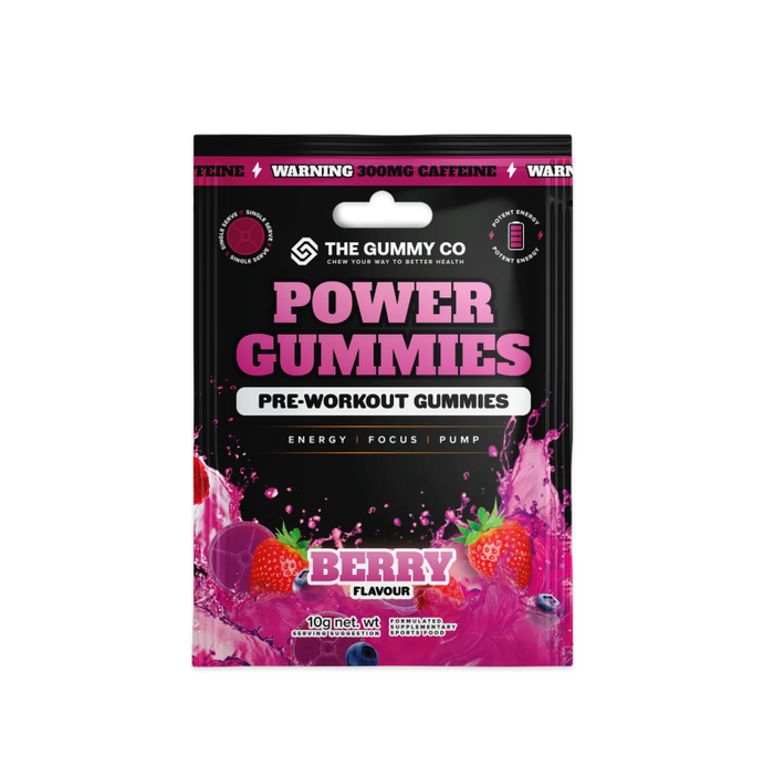 Power Gummies Single Serve by The Gummy Co