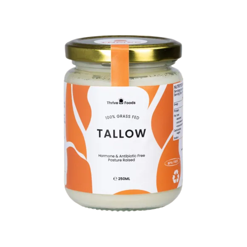 100% Grass-Fed Beef Tallow by Thrive Tallow