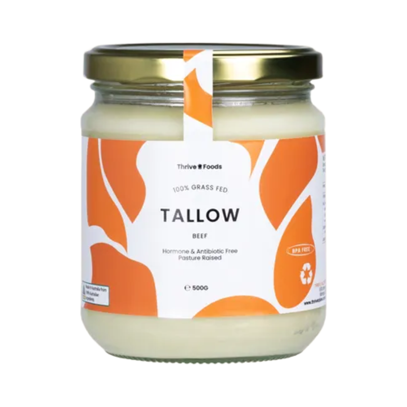 100% Grass-Fed Beef Tallow by Thrive Tallow