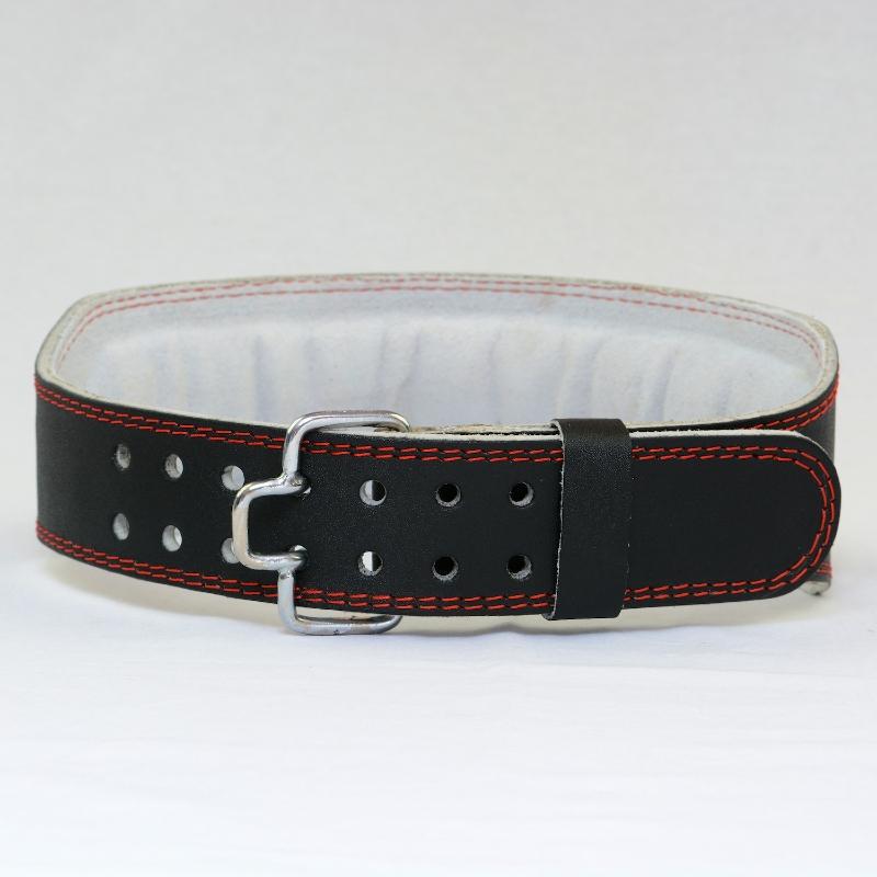 Leather Weight Lifting Belt 4-inch by Vantage