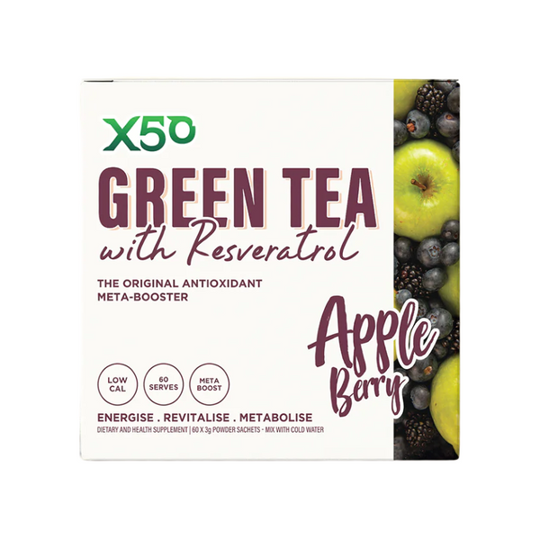 Green Tea + Resveratrol by X50