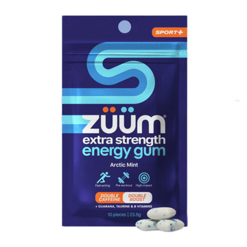 Caffeine Energy Gum Extra Strength by Zuum