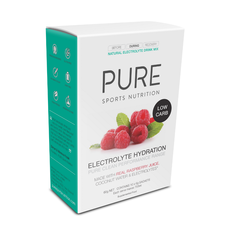 Electrolyte Hydration Low Carb Sachets by Pure Sports Nutrition