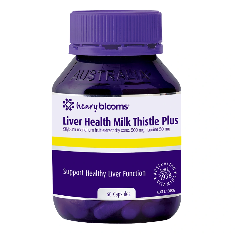 Liver Health Milk Thistle Plus by Henry Blooms