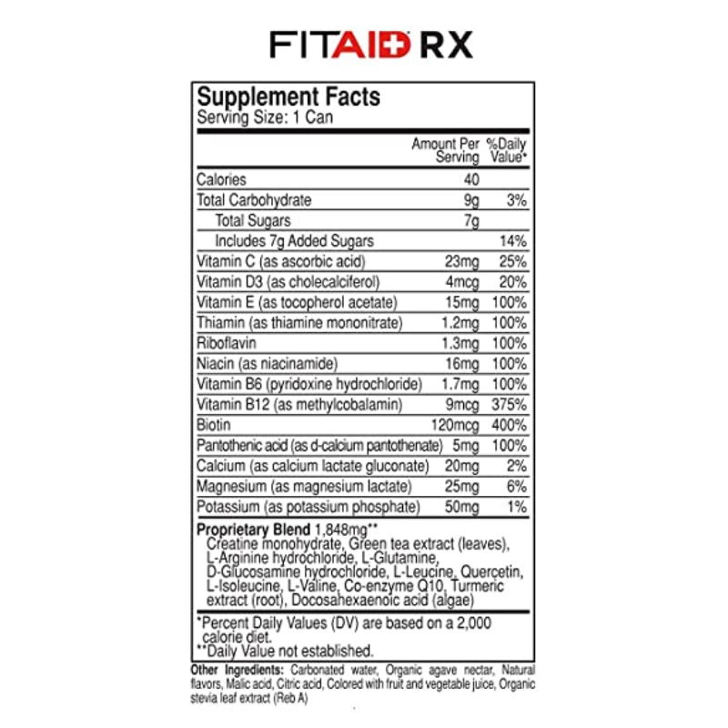 FitAid RX RTD by LifeAid