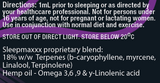 Sleepmaxxx Hemp CB2 Oil by BPM Labs