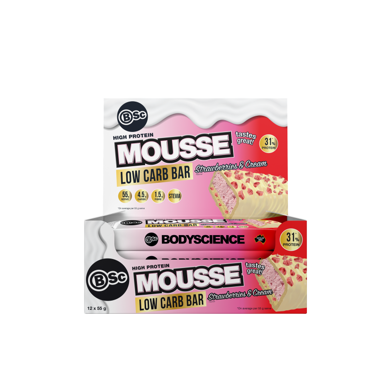High Protein Low Carb Mousse Bar by Body Science (BSc)