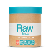 Raw Beauty Collagen Glow By Amazonia 200G / Peach Passionfruit Protein/collagen & Gelatin