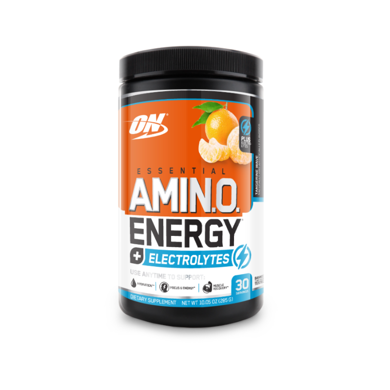 Amino Energy + Electrolytes By Optimum Nutrition 30 Serves / Tangerine Sn/amino Acids Bcaa Eaa