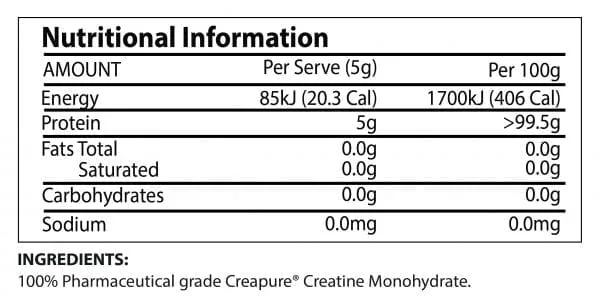 Creatine Monohydrate By Atp Science Sn/creatine