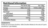 L-Citrulline Malate By Atp Science Sn/single Amino Acids