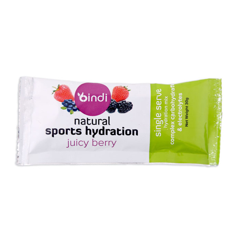 Sports Hydration Sachet By Bindi Nutrition 30G / Juicy Berry Sn/carbohydrates