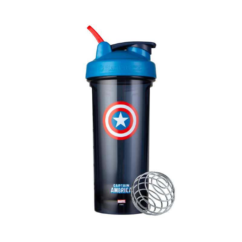Marvel Series Shakers By Blender Bottle 828Ml / Captain America Category/shakers & Bottles