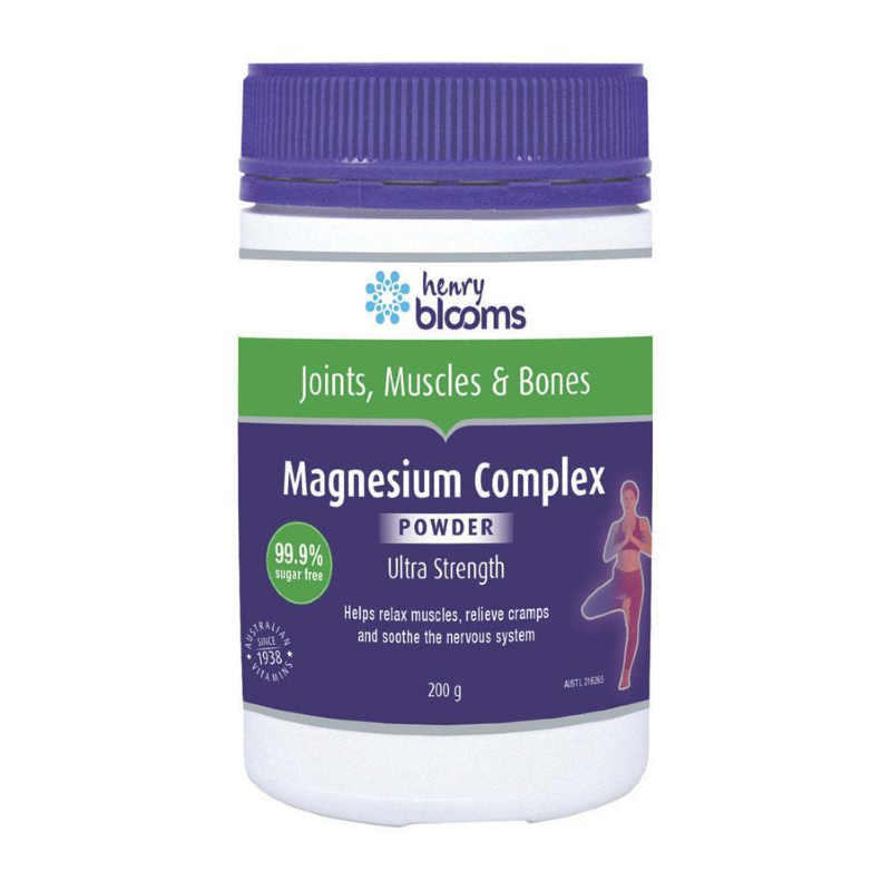 Magnesium Complex By Henry Blooms 200G Hv/vitamins