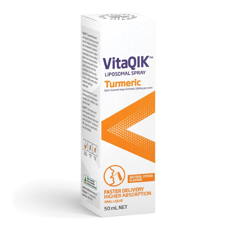 Vitaqik Liposomal Turmeric By Henry Blooms Hv/vitamins