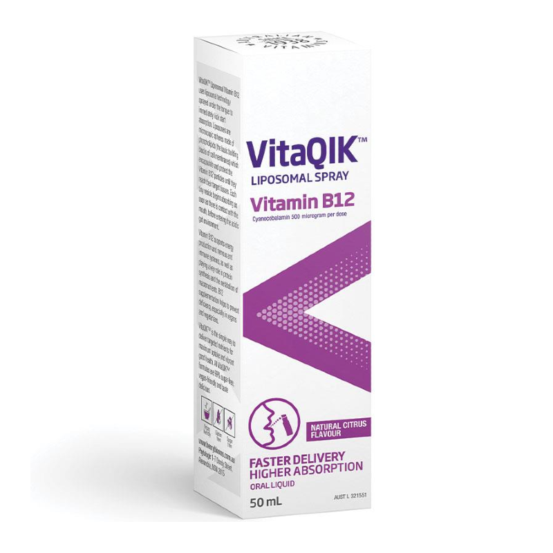 Vitaqik Liposomal Vitamin B12 By Henry Blooms Hv/vitamins