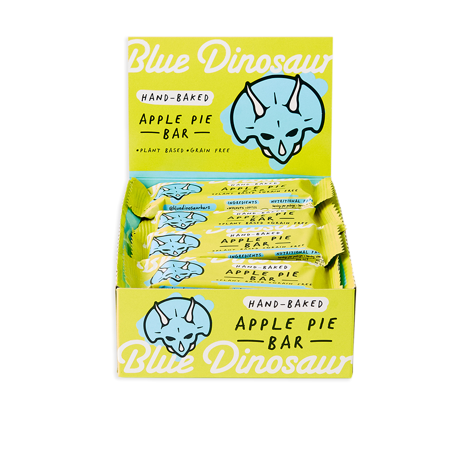 Hand-Baked Paleo Bar By Blue Dinosaur Box Of 12 / Apple Pie Category/food General