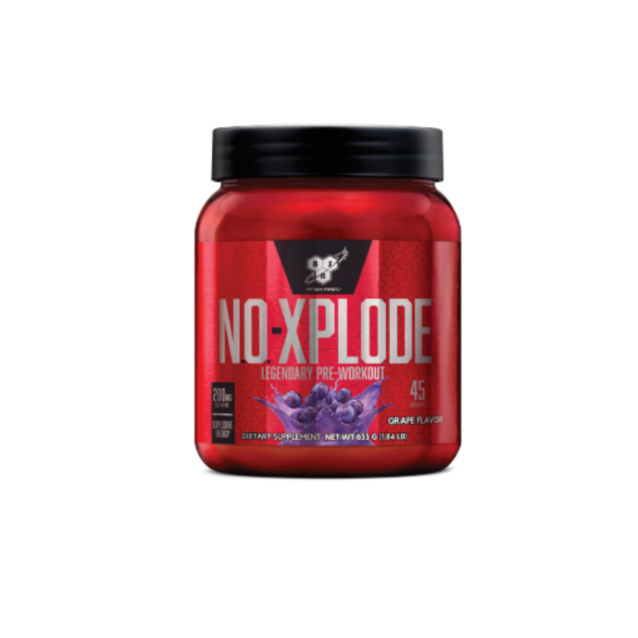 N.o. Xplode By Bsn 45 Serves / Grape Sn/pre Workout