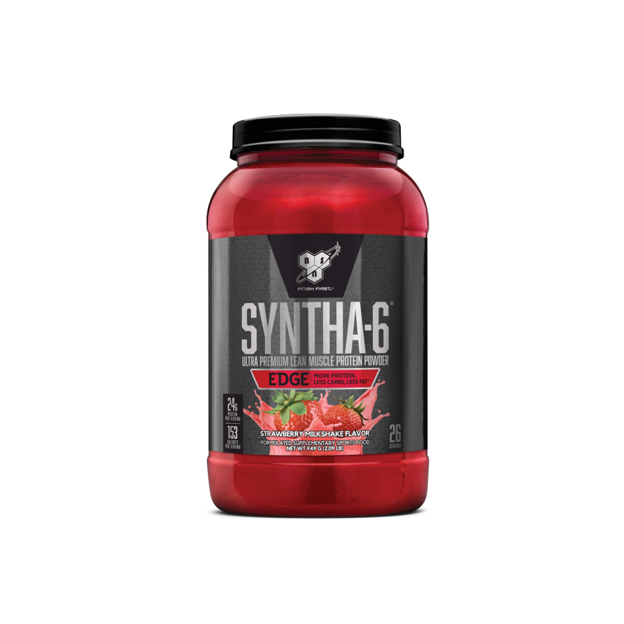 Syntha-6 Edge By Bsn 26 Serves / Strawberry Milkshake Protein/whey Blends