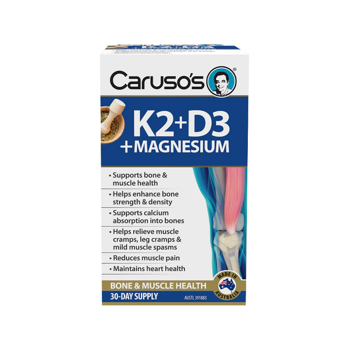 K2 + D3 + Magnesium by Carusos