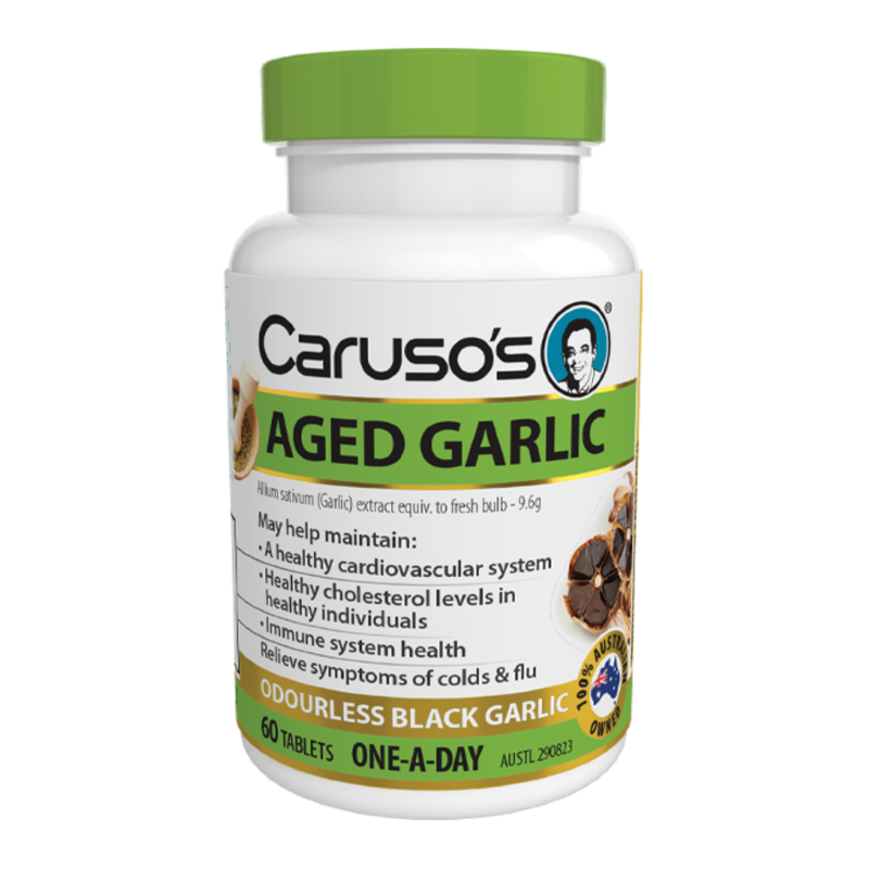Aged Garlic By Carusos Natural Health Hv/vitamins